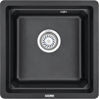 Комплект: Мойка GRANULA KS-4501U + смеситель GRANULA GR-0010, черный
