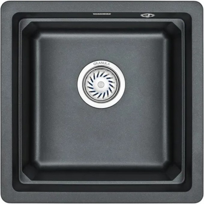 Комплект: Мойка GRANULA KS-4501U + смеситель GRANULA GR-0010, шварц 4501U+0010 SHBAPC