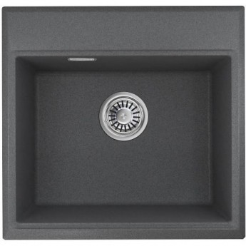 Кухонная мойка GRANULA 5202 графит (черно-серый) Кухонная мойка GRANULA 5202 графит (черно-серый)