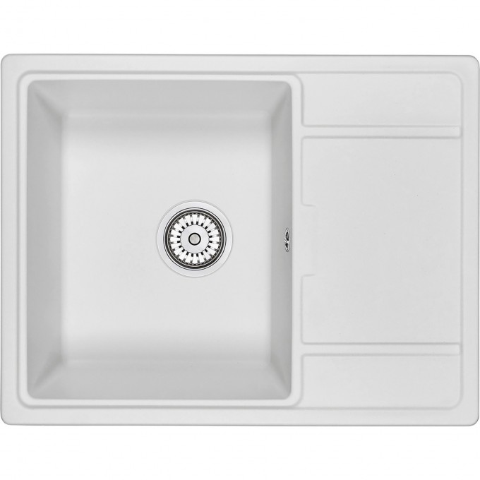 Кухонная мойка GRANULA GR-6503 арктик (белый) 6503 APKTIK