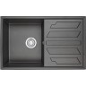 Кухонная мойка GRANULA GR-8002 черный