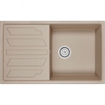 Кухонная мойка GRANULA GR-8601 песок
