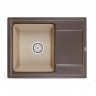 Кухонная мойка GRANULA HIBRID HI-65 эспрессо/песок HI-65 ECPPECCO/PECOK