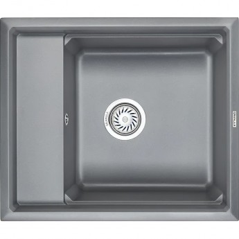 Кухонная мойка GRANULA KS-6004, алюминиум