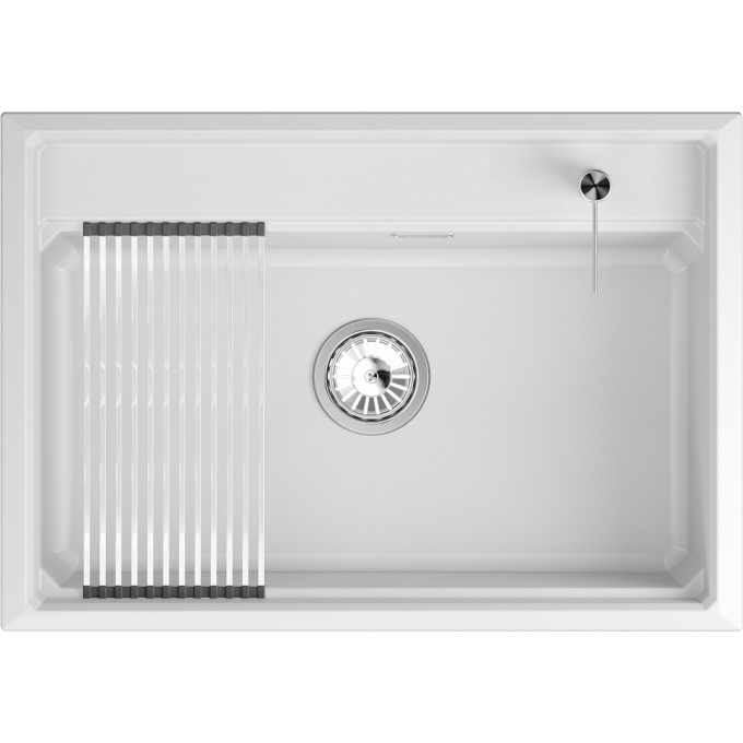 Кухонная мойка GRANULA KS-7301i Арктик белый 7301i APKTIK