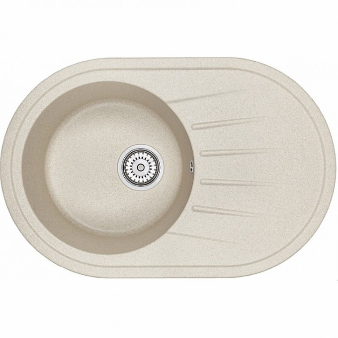 Кухонная мойка GRANULA СТАНДАРТ ST-7601 антик (бежевый) 7601 BEJEBYII