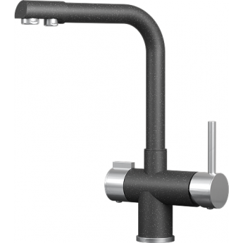 Кухонный смеситель GRANULA 5008 Черный
