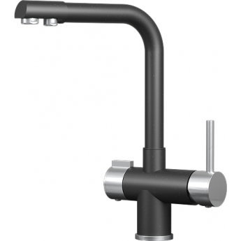 Кухонный смеситель GRANULA 5008 Шварц