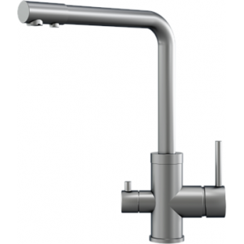 Кухонный смеситель GRANULA 5015 НЕРЖ