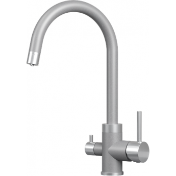Кухонный смеситель GRANULA 5169 Алюминиум