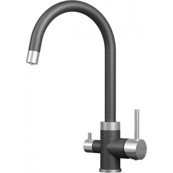 Кухонный смеситель GRANULA 5169 Черный