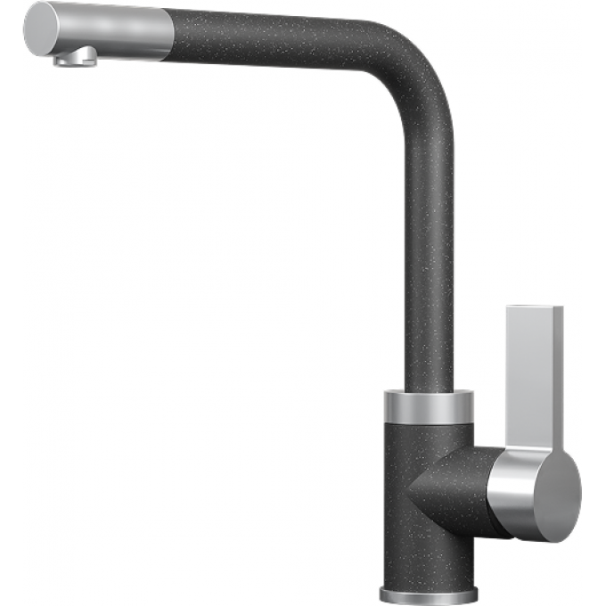 Кухонный смеситель GRANULA 5504 Черный 5504 CHEPHYII