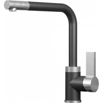 Кухонный смеситель GRANULA 5504 Шварц