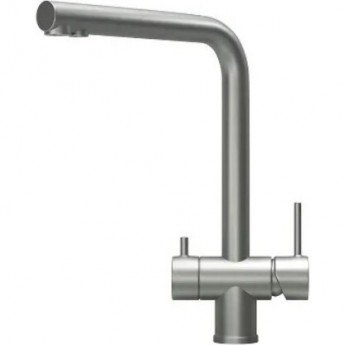 Смеситель для кухни GRANULA KITCHEN SPACE KS-7011 матовая сталь Смеситель для кухни GRANULA KITCHEN SPACE KS-7011 матовая сталь