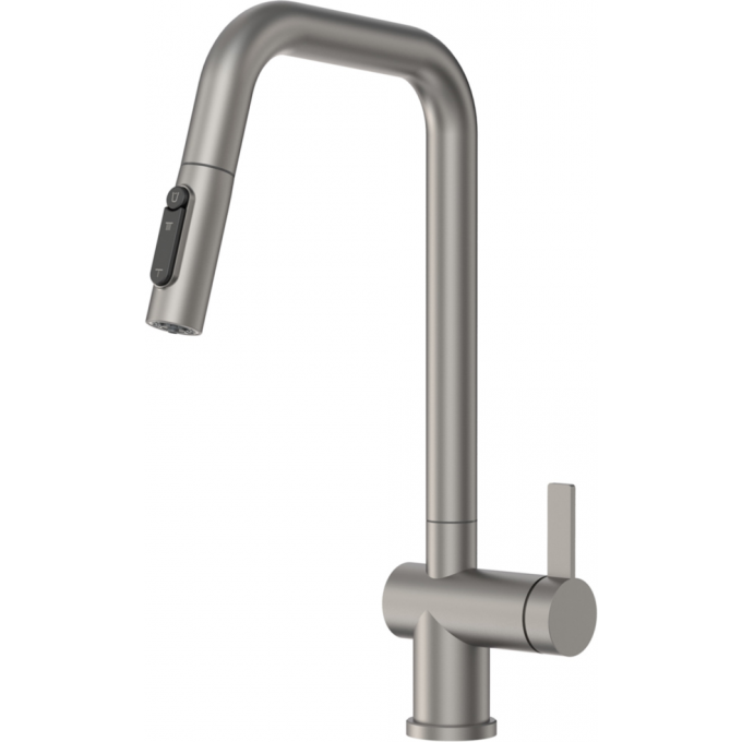 Смеситель GRANULA KS-7273 Сталь матовая PF7273-D1.SM