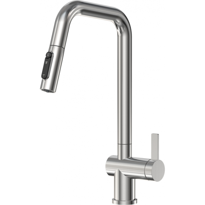 Смеситель GRANULA KS-7273 Сталь сатин PF7273-D1.Inox