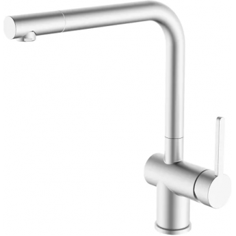 Смеситель кухонный GRANULA 5017 нерж