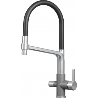 Смеситель кухонный GRANULA 5083 Графит