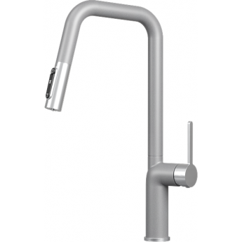 Смеситель кухонный GRANULA 9011 Алюминиум