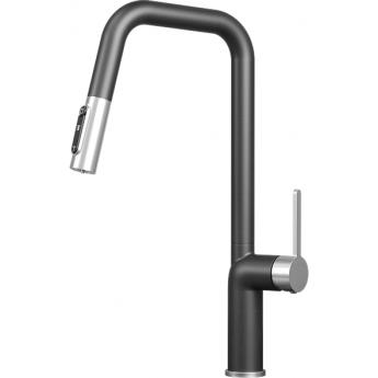 Смеситель кухонный GRANULA 9011 Шварц